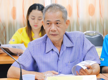 การประชุมคณะอนุกรรมการส่งเสริมและพัฒนาอาชีพตามนโยบายที่ดินแห่งชาติ (คทช.) สำนักงานสหกรณ์จังหวัดนครศรีธรรมราช ครั้งที่ 1/2568 โดยมีหัวหน้าส่วนราชการ และหน่วยงานเอกชนที่เกี่ยวข้อง พร้อมด้วย นายศิวกร ศรีภักดี สหกรณ์จังหวัดนครศรีธรรมราช คณะทำงานและเลขานุการ ... พารามิเตอร์รูปภาพ 10